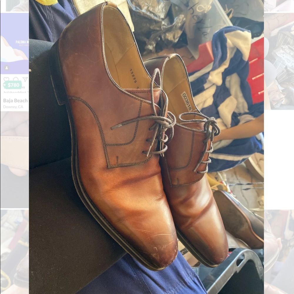 Magnanni Colo Midbrown Lace Up